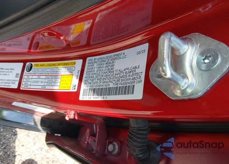 2023 Honda Accord Hybrid Ex-L из США, поврежденный, VIN 1HGCY2F68PA018233